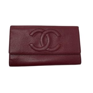 CHANEL アイコンクルーズライン2つ折り財布【定価9万円】パテント